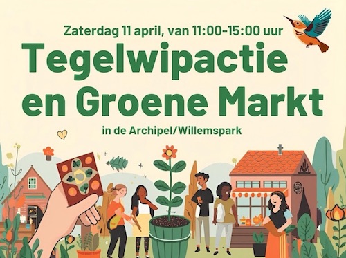 Tegelwipactie en Groene Markt